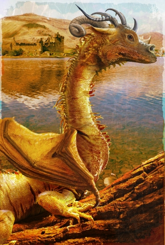 Fotomontaje Dragón.